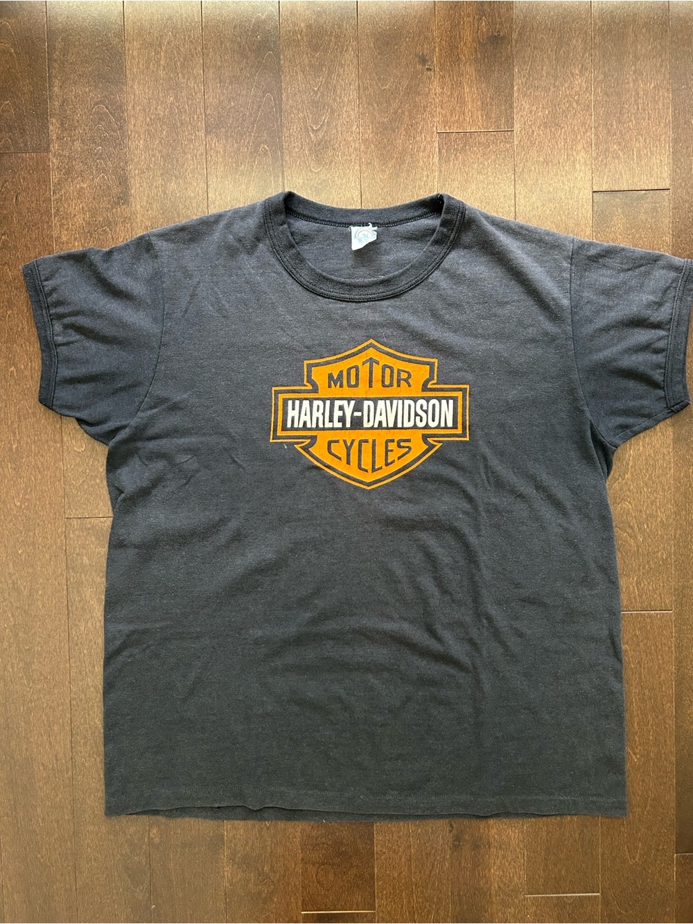 80’s Harley Davidson Motorsport Vintage Ringer Tee - Picture 3 of 7